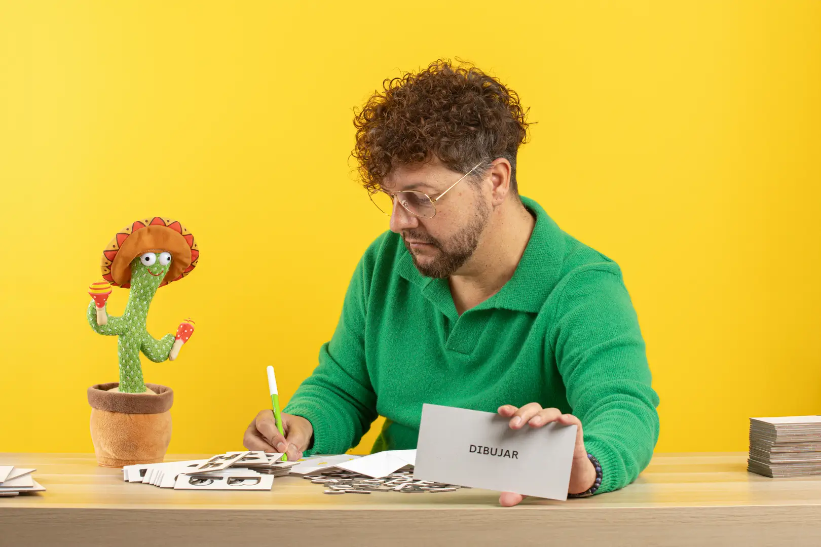 hombre adulto en una terapia de autismo